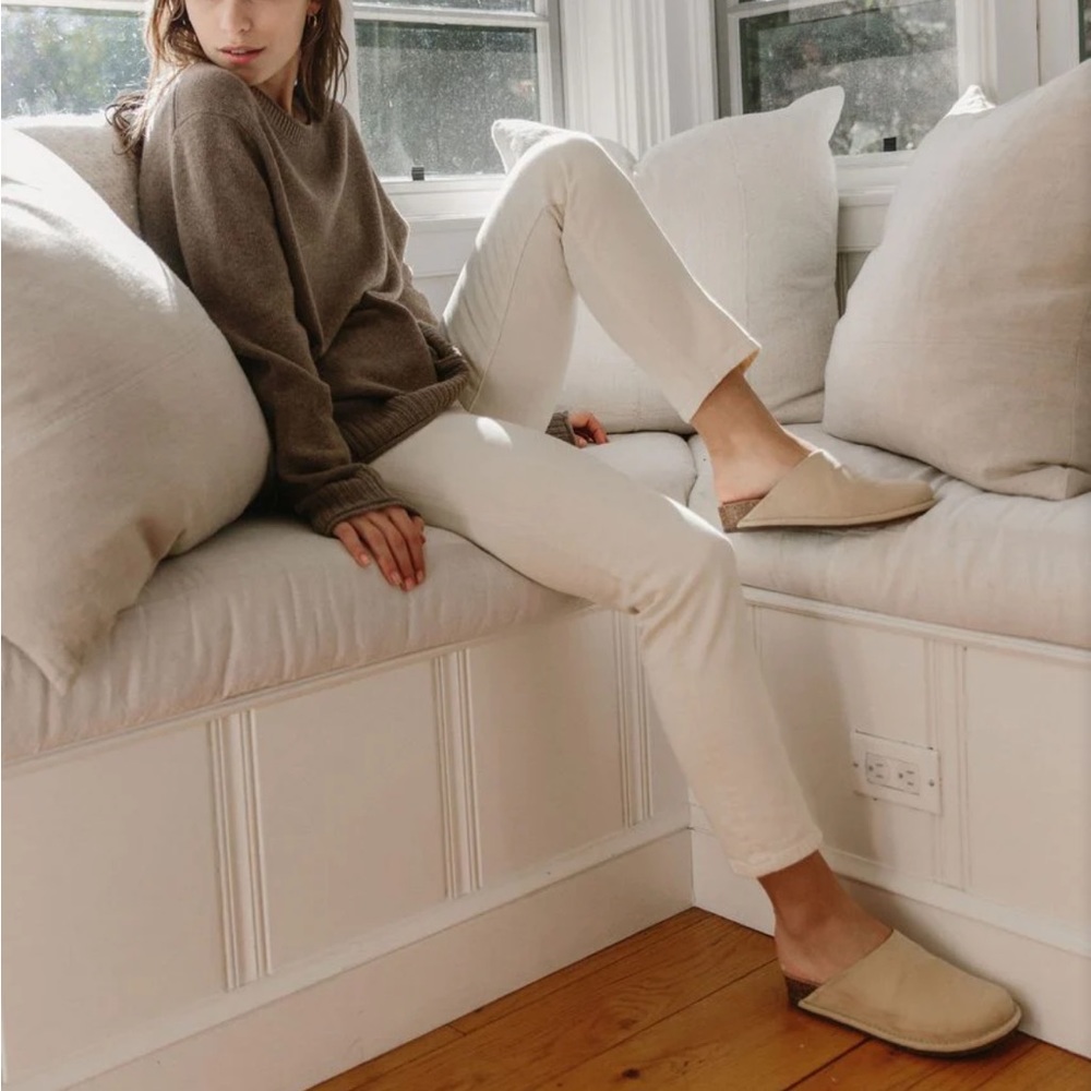 Jenni Kayne | Oiled Leather Moc Clog in Natural 39